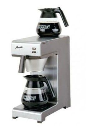 Bonamat Mondo 2 Kolbemaskine maskine kaffe kaffemaskine sort