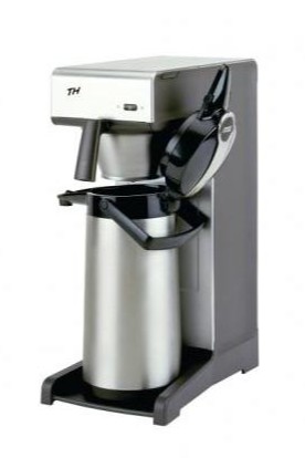 Bonamat Mondo 2 Kolbemaskine maskine kaffe kaffemaskine sort TH termo