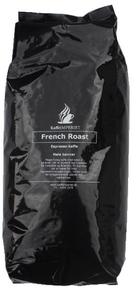 French roast hele bønner kaffeimperiet kaffe espresso