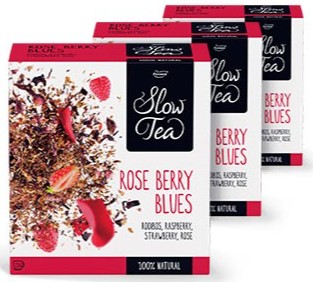 Pickwick Slow Tea Rose Berry Blues
